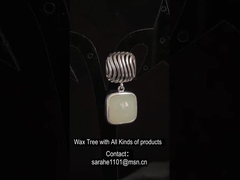 10x10mm almofada Jade Branco Stud brincos 925 prata estilo minimalista