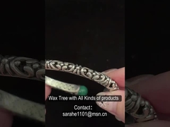 Pessoal 925 Sterling Silver Bracelets Malachite Bezel Set Para Mulheres