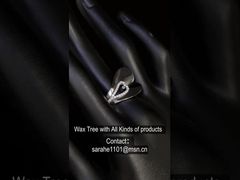 Anéis CZ de prata 925 cintilantes em formato de pêra com corte radiante