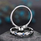 Diamond Band Rings das mulheres de 3.0mm, 925 Sterling Silver Diamond Engagement Rings