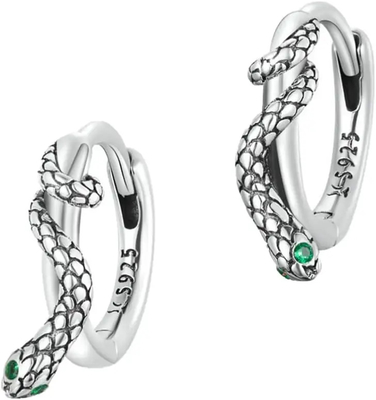 Brincos de prata da CZ da aro 925, mulheres de Sterling Silver Hoop Earrings For