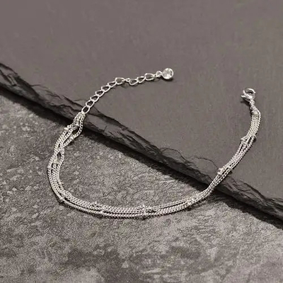 Desenhista simples da forma do bracelete de Diamond Women delicado do encanto