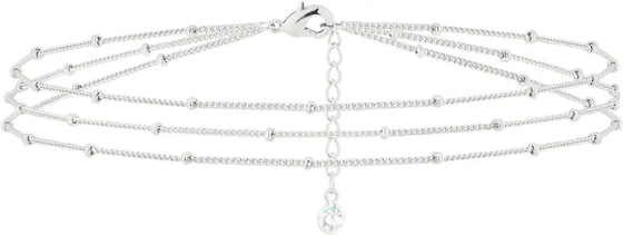 Desenhista simples da forma do bracelete de Diamond Women delicado do encanto