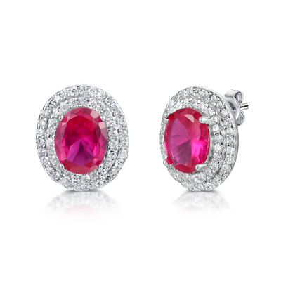 Brincos de Dangle de prata esterlina com bracelete de ligação