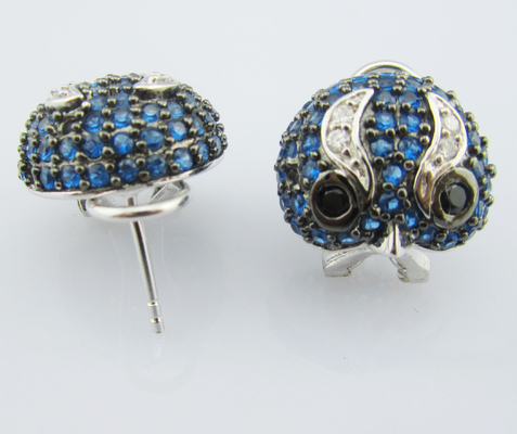 18 polegadas Lobster Clap Prata 925 Link Bracelet Conjunto com impressionantes pedras de zircônio cúbico AAA
