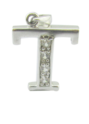 Bracelete de ouro branco 18K com logotipo laser e logotipo gravado