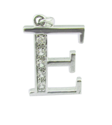 E Alphabet 18K ouro diamantes pulseiras com requintado artesanato Férias de Verão 925