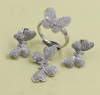 925 Sterling Silver Stud brincos com Zirconia cúbica pedras de nó brincos Stud Knot Set festa aniversário presente para o amor