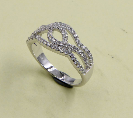Prata Principal 925 Prata CZ Anéis para jóias finas ou decorações prata esterlina anel de amor senhoras anéis de prata Cool Anel