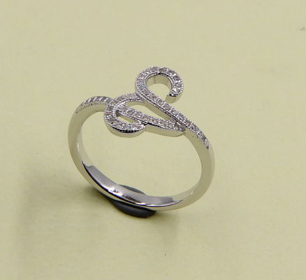 925 Sterling Silver CZ Prong Set Rings With Round Cut Sterling Silver Stacking Rings Sterling Silver Turquesa Anéis