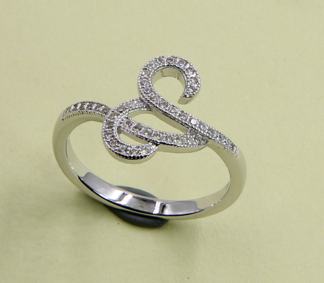 925 Sterling Silver CZ Prong Set Rings With Round Cut Sterling Silver Stacking Rings Sterling Silver Turquesa Anéis