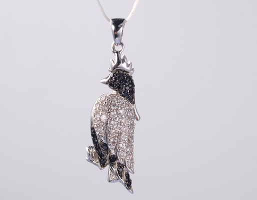 Fagão Design 925 Sterling Silver Pendente Cadeia para férias de verão charmes para jóias prata cz pendente