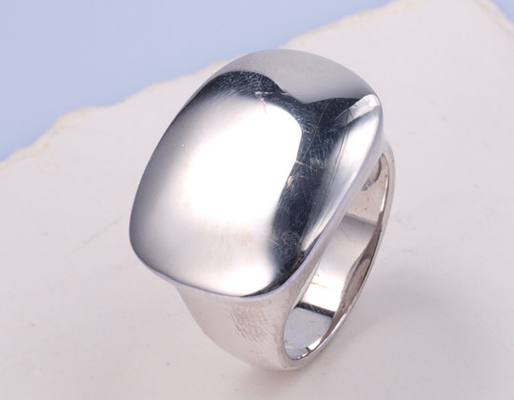 Anéis CZ de prata 925 oxidado Anéis CZ cintilantes Pedras CZ em 925 Sterling Silver Banda Anéis de prata esterlina com pedras Anéis de prata simples