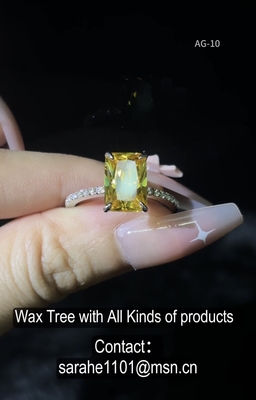 Moissanite 925 Prata Sterling CZ Anéis com Pedra Luminosa Cinza Anéis de Moda Prata Sterling Anéis de Prata Prata Cz jóias Prata Sterling Anéis gravados em prata 925 Joias Sterling