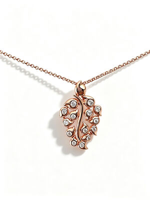 White Rhodium 925 Silver CZ Pendant  Blooming Cute Grape Pendant with Rolo Chain Jewellery Factory White AAA Bezel CZ Stones  22*17.5mm Size 5.35g Total Weight Necklace Grape
