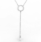 88mm 925 amor de Sterling Silver Necklaces Heart Shaped 5mm “somente”