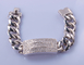 50 925 gramas de bracelete de prata 17cm Michael Kors Sterling Silver Bracelet da CZ