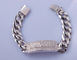 homens de 30g 925 Sterling Silver Charms For Bracelets 17cm antialérgico